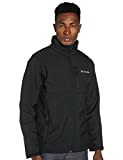 Columbia Men's Standard Ascender Softshell Front-Zip Jacket, Black, Large